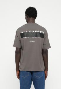 Футболка AllSaints REDACT CREW, Forest Green/Multi-Coloured