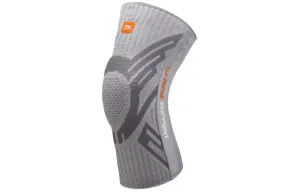 Li-Ning Наколенники Silicone для бега, альпинизма, волейбола, баскетбола и фитнеса Unisex, светло-серый[spring support/lightweight and breathable/stretch compression slip-resistant]