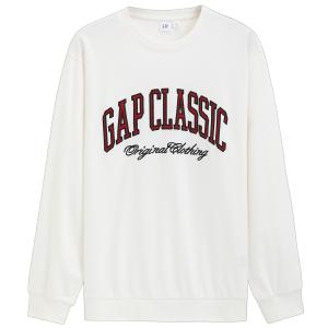 Весенняя толстовка повседневный топ unisex GAP, белый