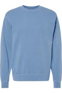 Independent Trading Co. Толстовка средней плотности с круглым вырезом, пигментированная, цвет pigment light blue