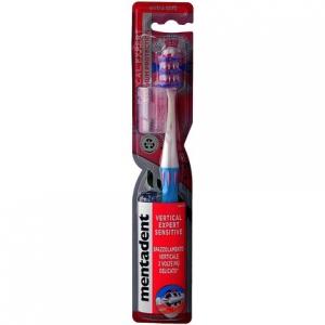 Вертикальная мягкая зубная щетка, Mentadent