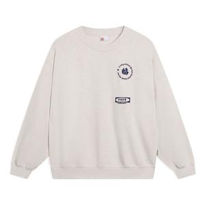Спортивная толстовка Li-Ning Chinese Culture Graphic Sweatshirt 'Light Grey' AWDT235-1, серый