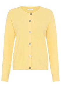 Tamaris Вязаный кардиган желтого цвета