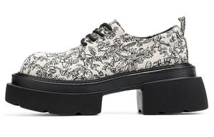 EBLAN Повседневные однотонные туфли женские бежевые