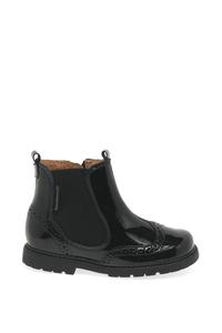 Кожаные ботильоны "Челси" для маленьких девочек Start Rite, черный