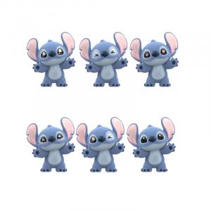 Слепой бокс Disney Stitch Mini Fleece Cute Collection, 10 штук в коробке TOP TOY