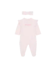 Детский комплект из 2 предметов Balmain, розовый