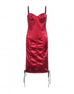 Платье миди Dolce&Gabbana, кирпичный