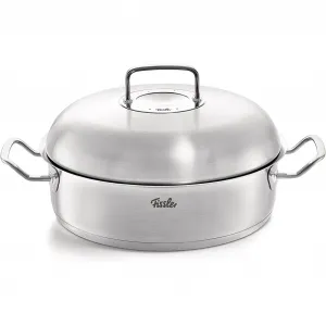 Кастрюля Fissler Original-Profi Collection с ручками по бокам, серебряный