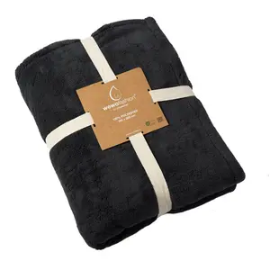 Плед 9203 особенно уютный Wewo Fashion, антрацит