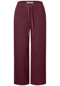 Широкие брюки STREET ONE, Cherry Red