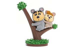 Crayon Shin Chan Characters Crayon Shin chan Koala Brothers And Sisters Hang Tag Box 14cm 52TOYS