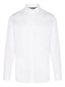 Рубашка с длинными рукавами и застежкой на пуговицы Corneliani, белый