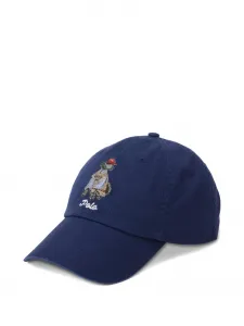 Бейсболка с вышивкой POLO RALPH LAUREN, синий