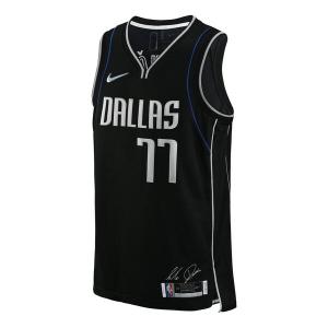 Майка Nike x NBA Dallas Mavericks Icon Edition Jerseys 'Luka Doni 77', черный