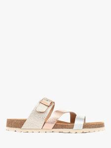 Табата кожаные сандалии с металлическим эффектом Jones Bootmaker