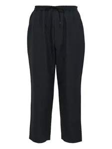 Шерстяные брюки в гусиную лапку Comme Des Garçons Homme, черный