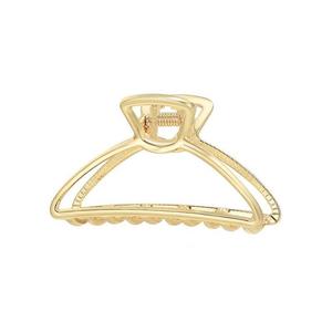 Заколка для волос tori barette small metall haarklemmer Soho, gold, количество 1 шт.