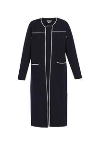 Вязаный кардиган DreiMaster Maritim, темно-синий