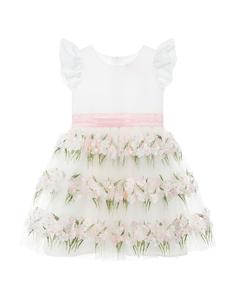 Holly Hastie Clemmie платье для девочек с цветочным декором, цвет multi