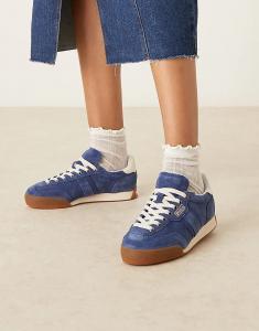 Кроссовки Polo Ralph Lauren Hester с логотипом темно-синего цвета