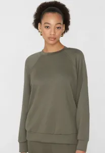 Мягкая на ощупь толстовка с круглым вырезом Tezenis, Green