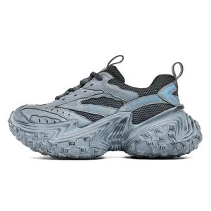 Массивные кроссовки унисекс черные EBLAN