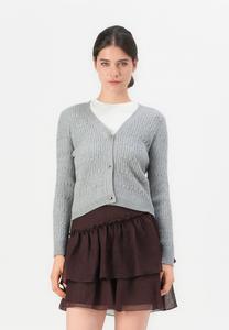 Кардиган ONLY ONLKATIA LIFE VNECK NOOS, Ultimate Grey/Grey