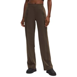 Женские повседневные брюки Lululemon, оливковый-зеленый-коричневый/черный