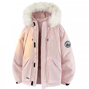 Парка Unisex с капюшоном утепленная WARRIOR, wood фиолетовый