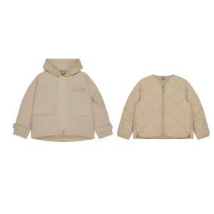 Пуховик NB Grey мужской New Balance, бежевый