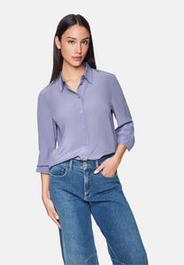 Блуза Marc Cain Button-down blouse, Bluish Violet/Blue