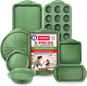Набор кухонных форм для выпечки BakkenMASTER, 8 предметов