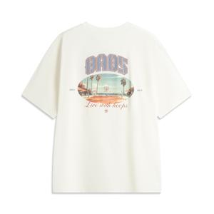 LINING Футболка мужская ivory из коллекции Basketball