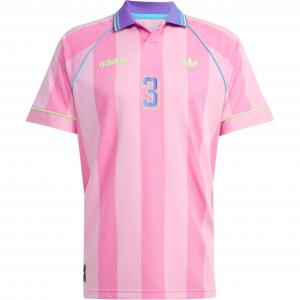 Джаккардовая полосатая джерси Adidas Originals, розовый