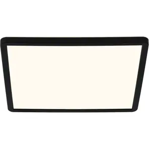 Потолочный светильник LED OJA с LED-модулем, сменой цвета, включительно с LED-модулем и диммером Nordlux, черный