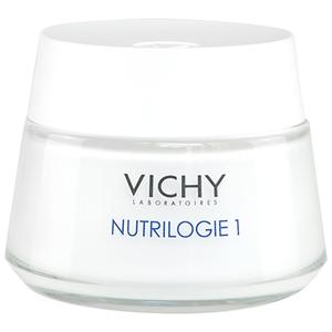 Дневной крем nutrilogie 1 intensiv-aufbaupflege für trockene, lipidarme haut Vichy, объем 50 мл