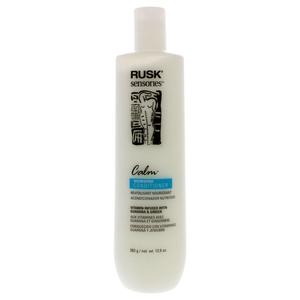 Питательный кондиционер для волос Sensories Calm без парабенов от Rusk, подходит для мужчин и женщин - 13,5 унций (383 мл), прозрачный