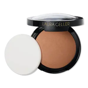Запеченная тональная основа Double Take с полным покрытием LAURA GELLER, Toffee (for deep to rich skin tones)