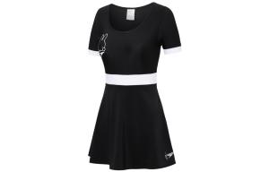 Miffy X Miffy Совместная Цельная Купальник Женский Черный Speedo