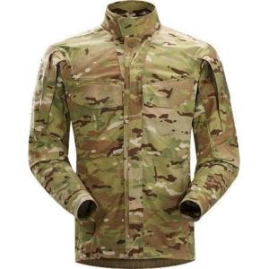 Футболка LEAF RECCE AR MULTICAM Unisex камуфляж Arcteryx, хаки/мультиколор