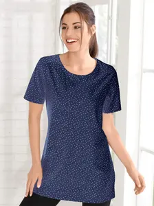 Длинная рубашка "Longshirt" (1 шт.), бирюзовый