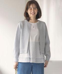 Вязаный блузон, похожий на пот Suite L, цвет Light Gray [003]