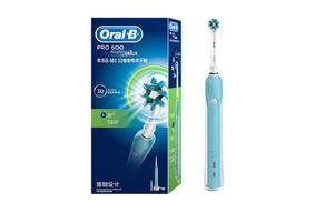 Oral B 600 электрическая зубная щетка с 3D Smart Sensor и зарядкой Oral-B, синий