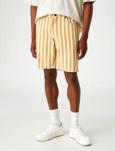 Обычные брюки Koton, цвет Pueblo/White