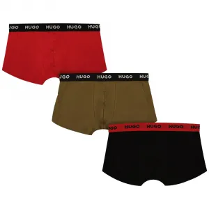 Боксеры 3 шт HUGO 50532611, разноцветный