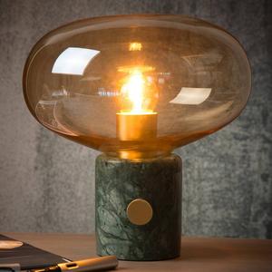Настольная лампа Lucide Charlize, мрамор - темно-зеленый