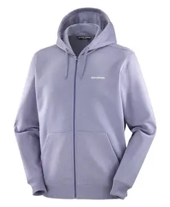 Худи с логотипом «Синий гранит» Salomon, синий