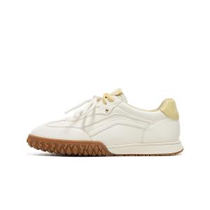 EBLAN Женские противоскользящие кэжуал кеды лоу-топ желтые, цвет Yellow