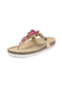 Мюли VITAFORM Softnappaleder Zehenstege, золотой